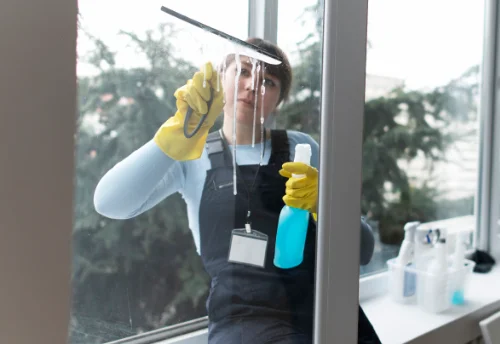 Nettoyage de vitres intérieures et extérieures à Potigny